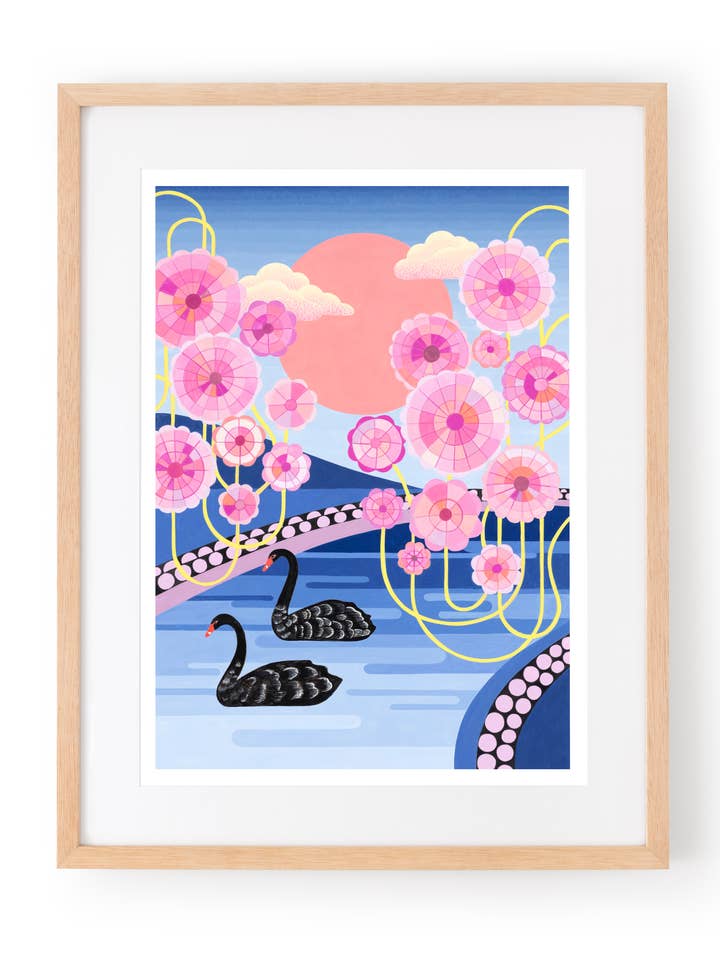 Art Print - 'We Met in Spring' for wholesale by Claire Ishino