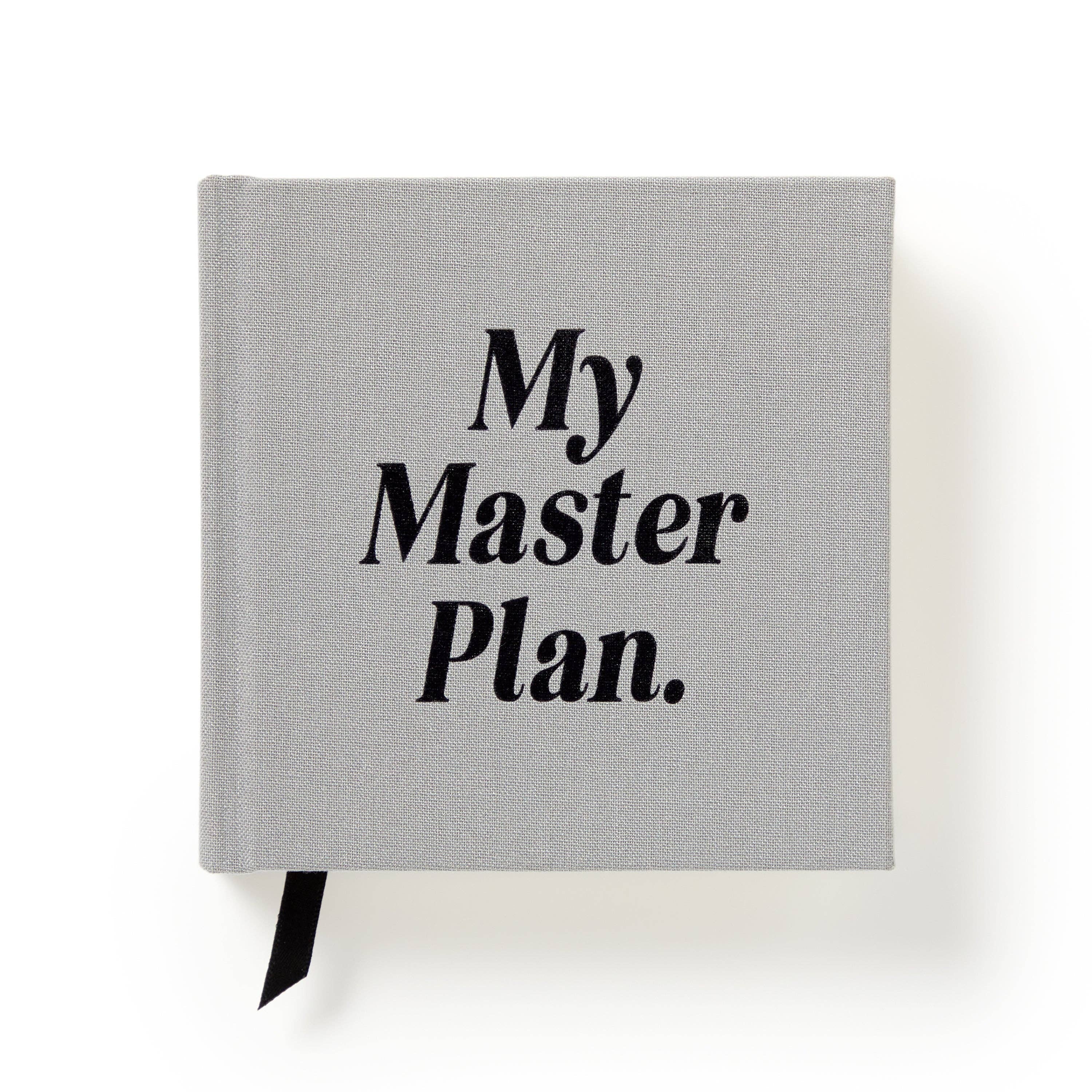 Chronicle Books - Wholesale Journal/Diary - Brass Monkey My Master Plan Productivity Guide