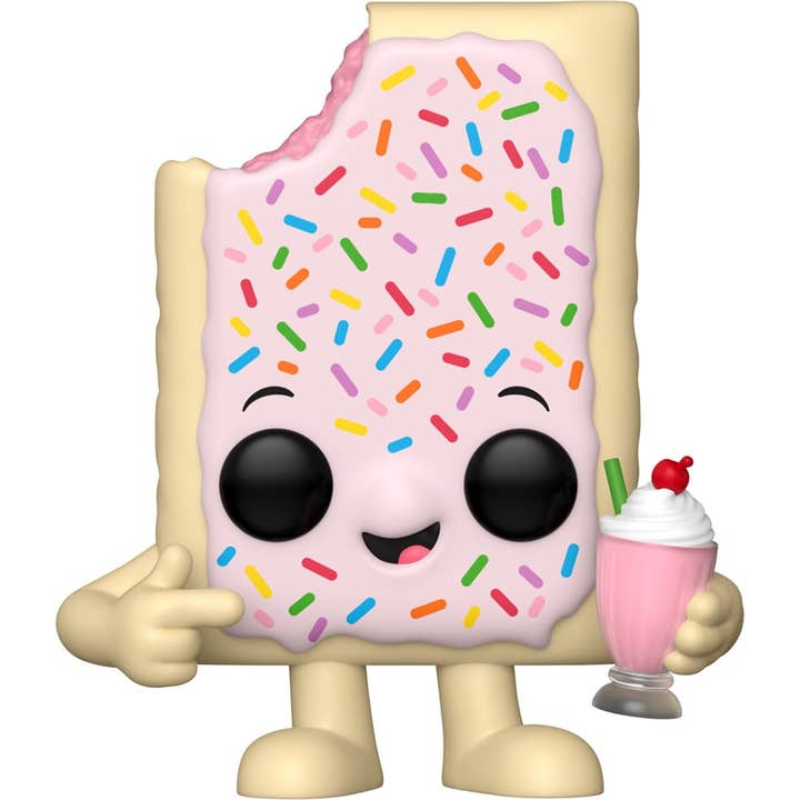 Entertainment Earth - Wholesale Figurine Toy - Kids - Pop Tarts Mascot Strawberry Milkshake Pop! Vinyl Figure