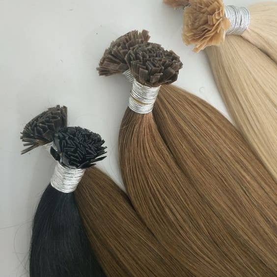 Just Bought It Hair - Wholesale Hair Extensions - Straight Fusion Flat Tips (100 Gram Packs)