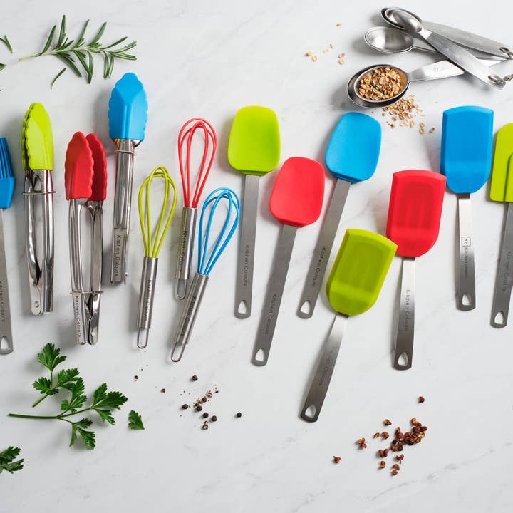 Port-Style Enterprises Inc. - Wholesale Whisk - KITCHEN BASICS Bucket Silicone Mini Whisk 24/CDU 15cm/6"6