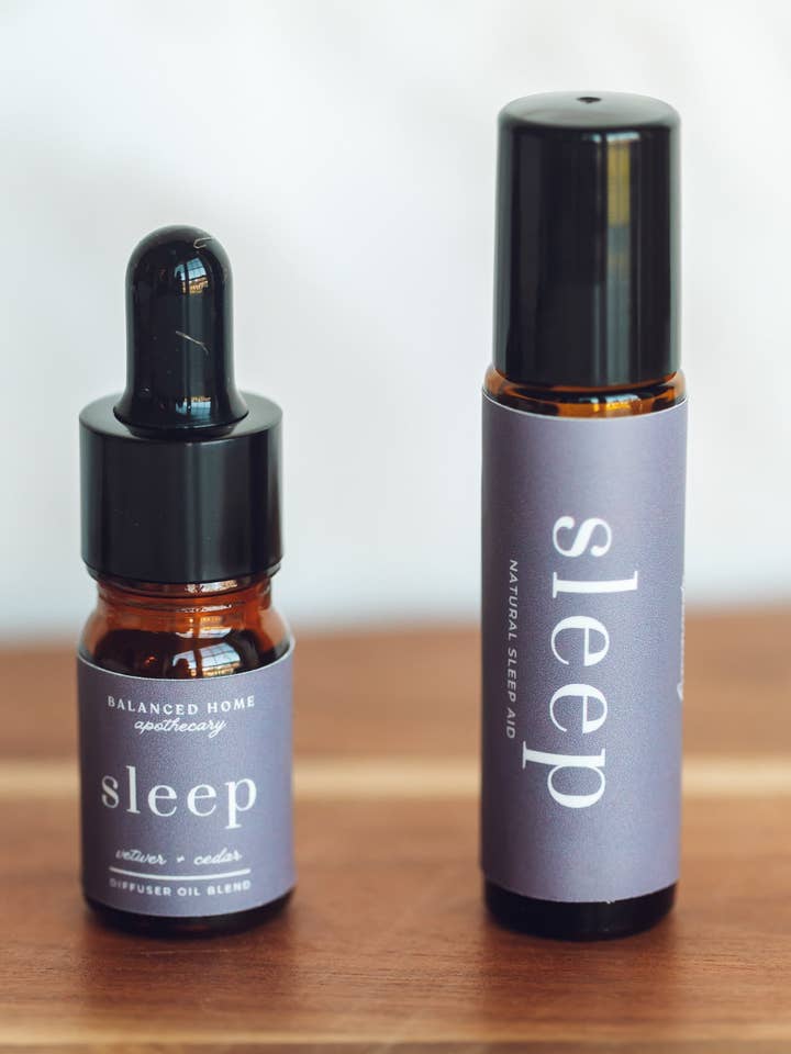 Sleep Essential Oil Blend for wholesale by Balanced Home Apothecary