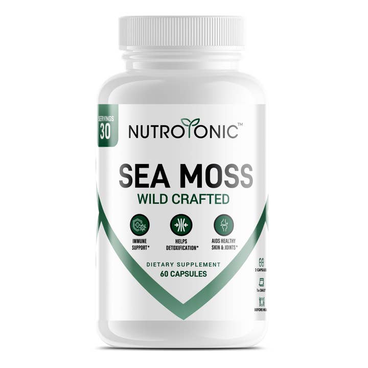 Sea Moss Wild Crafted for wholesale by NutroTonic