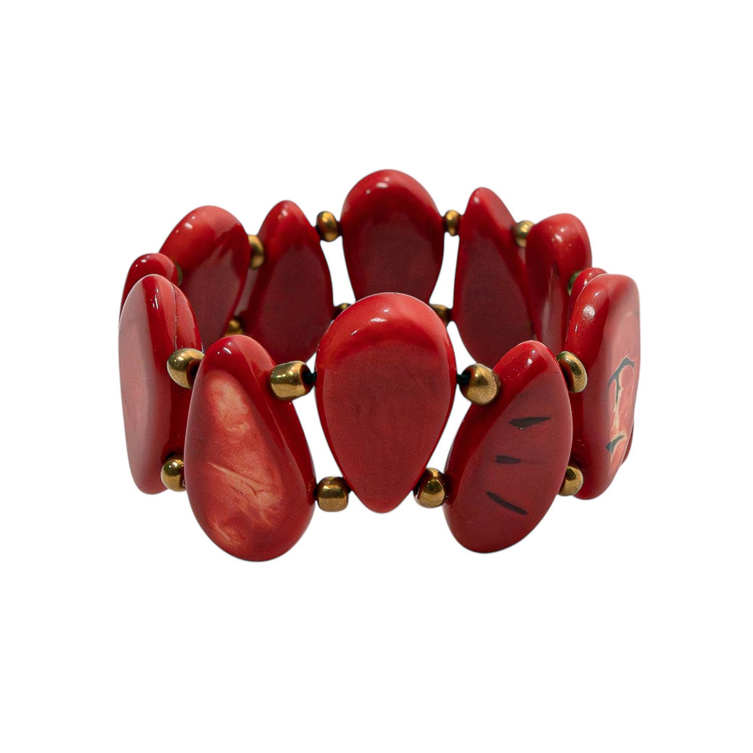 Organic Tagua Jewelry - Wholesale Beaded Bracelet - Lys Bracelet2