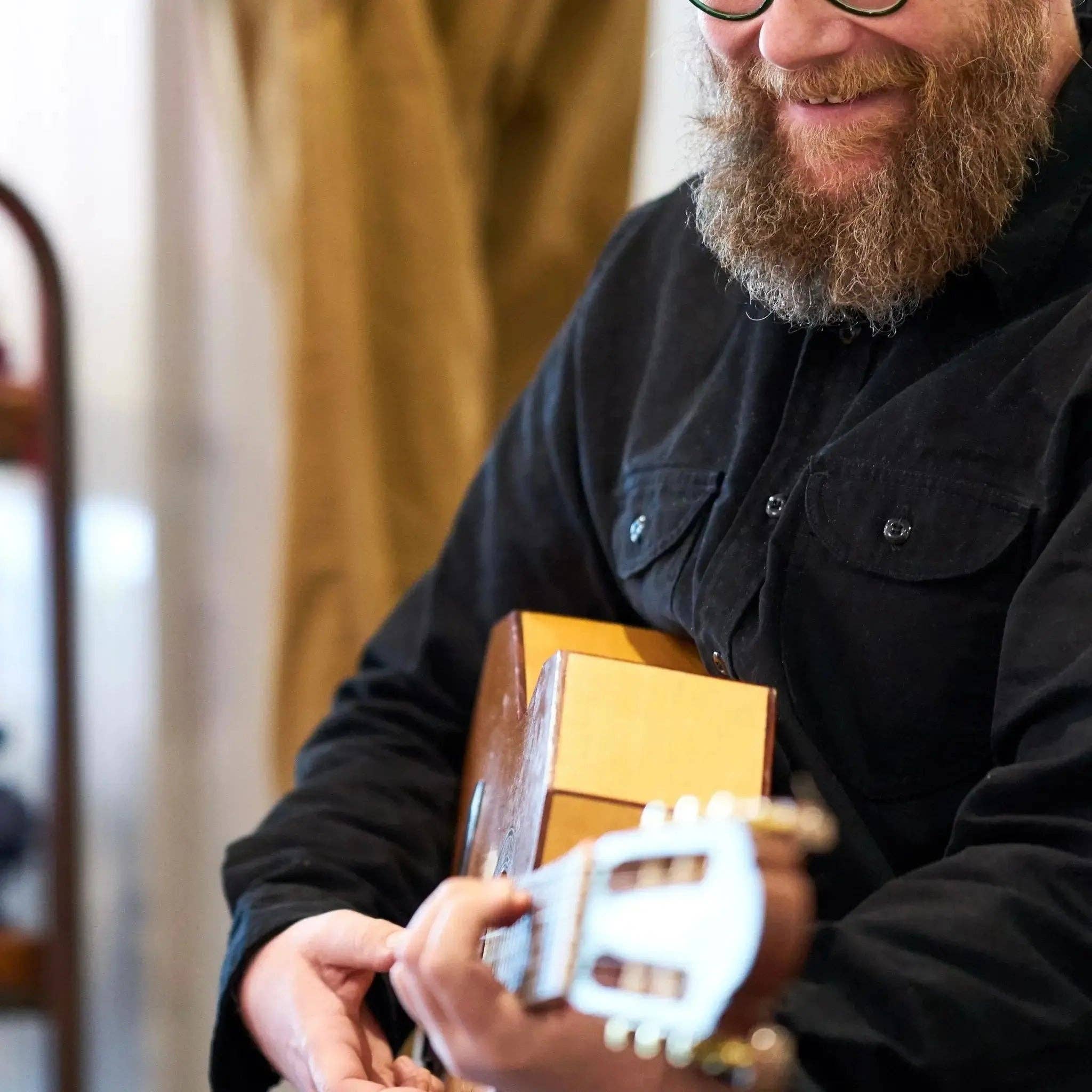 Grown and Sewn - Wholesale Button Down Shirt - Men's - Walsh Work Shirt - 8 oz. Brushed Canvas - Black4