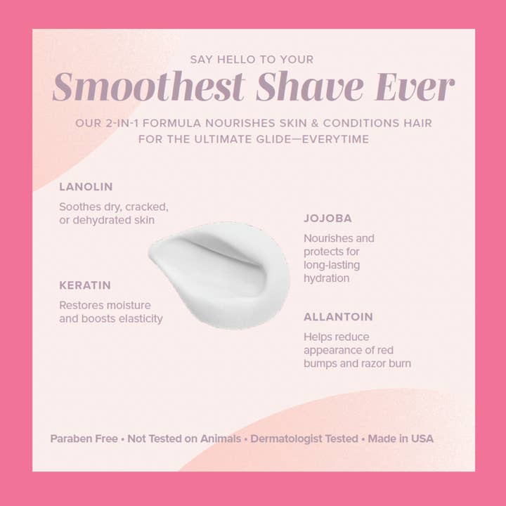 Coochy - Wholesale Shaving cream - Coochy® SHAVE CREAM + Hair Conditioner - Frosted Cake9