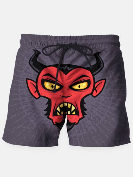 Short de bain Mad Devil pour la vente par Rose Paulino
