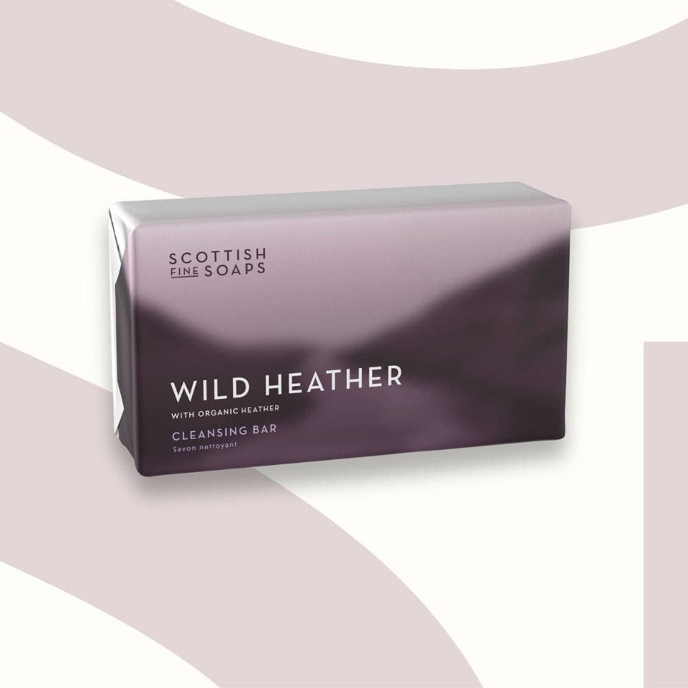 Scottish Fine Soaps – wholesale Bar Soap – Wild Heather Cleansing Bar 220g0