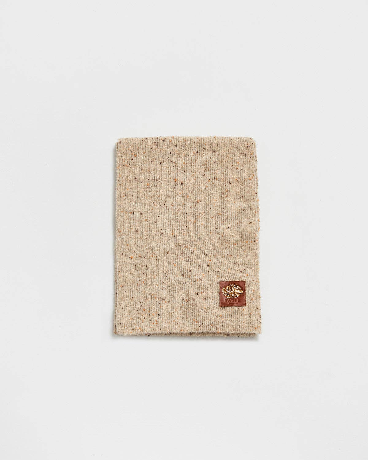 Fable England - Wholesale Scarf - Women's - Donegal Scarf - Taupe4