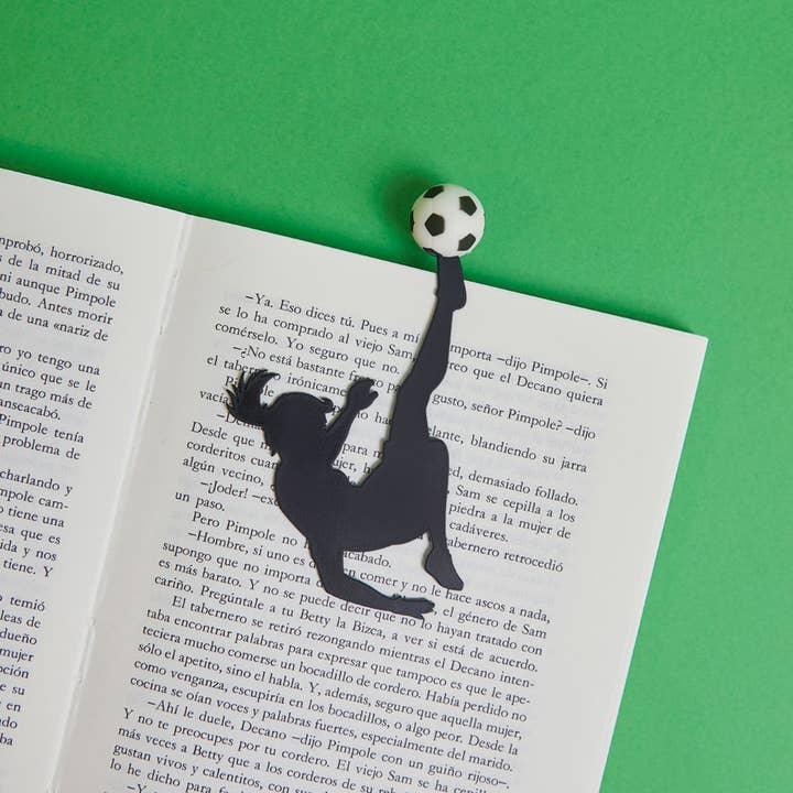 Balvi - Wholesale Bookmark - Bicicle Kick Girl bookmarks2