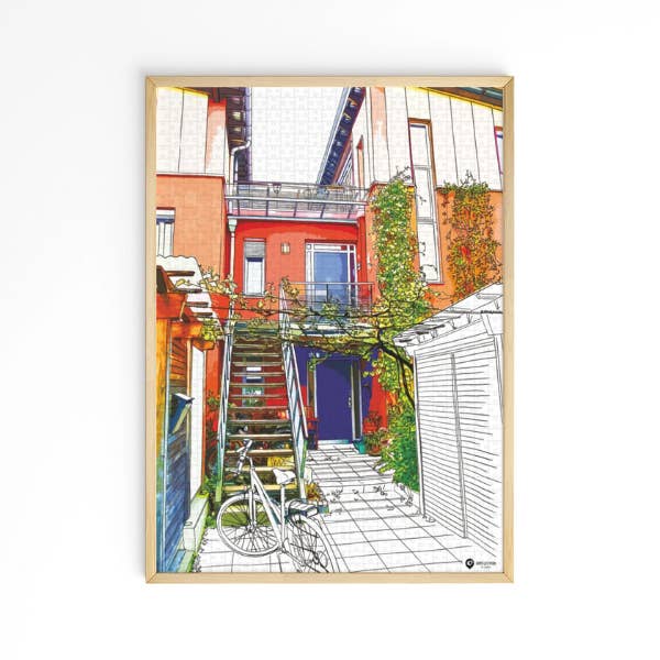 Aparté - Wholesale Puzzle - Adult - 1000-piece puzzle: Stroll in Munich