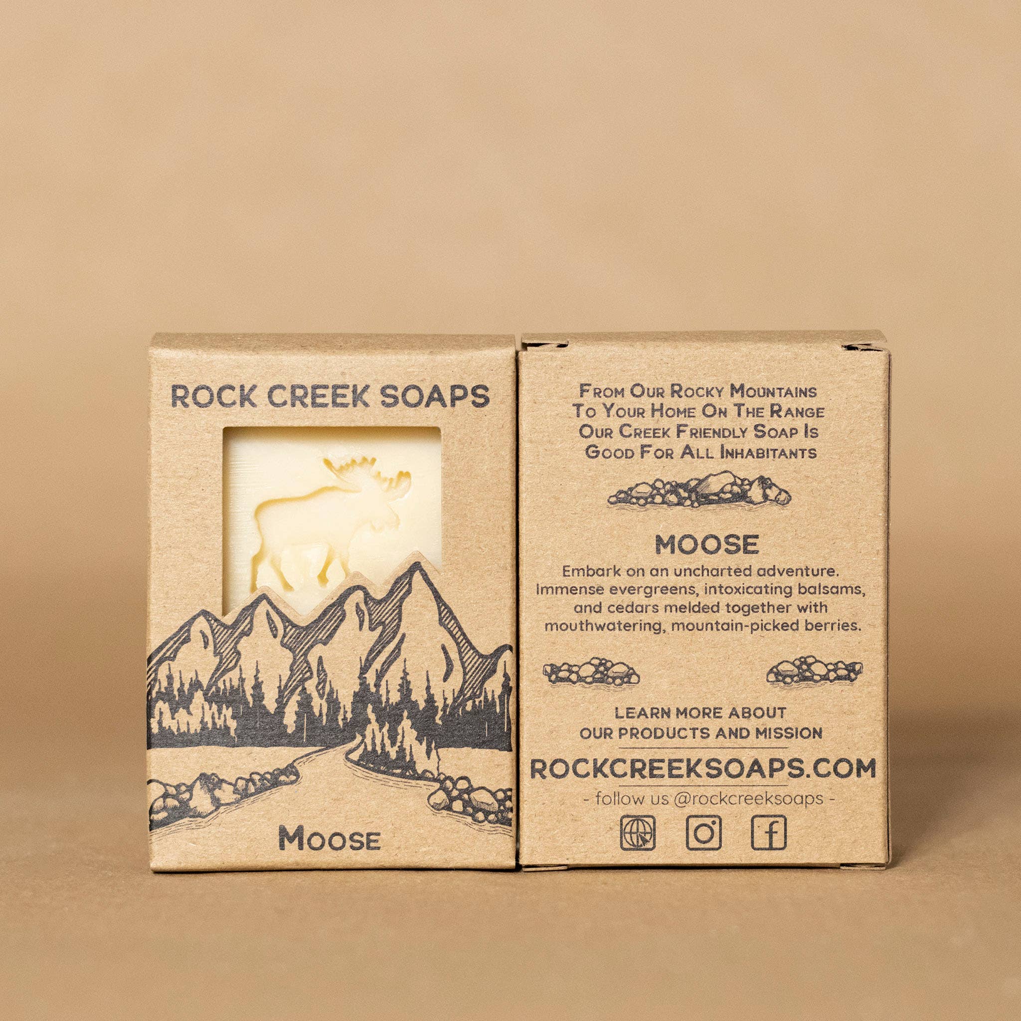 Rock Creek Soaps - Wholesale Bar Soap - Moose Bar Soap: Balsam & Cedar7