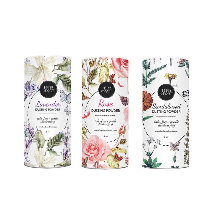 Herb & Root - Wholesale Body/Talcum Powder - Dusting Powder Trio
