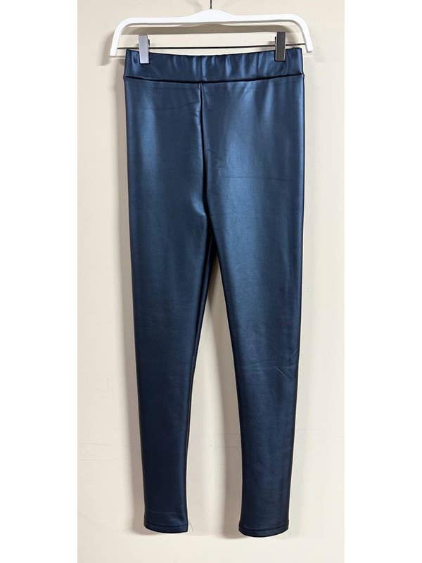 VENTI6 - Wholesale Fashion Leggings - Women's - PU COATED LEGGINGS (50228-PU)25