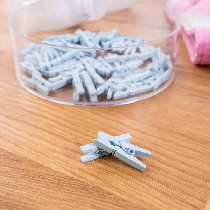 Portofino International Trading, USA - Wholesale Clothes Clips - Wood Clothespins Natural 36pc/bag3