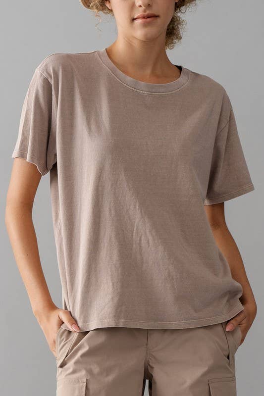 Urban Daizy - Wholesale T-Shirt - Women's - Loose Fit Short Sleeve Cotton Casual Top11