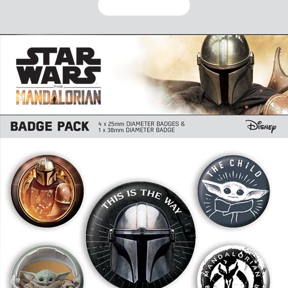 Star Wars: het Mandalorian (This Is the Way) badgepakket voor wholesale door Pyramid International