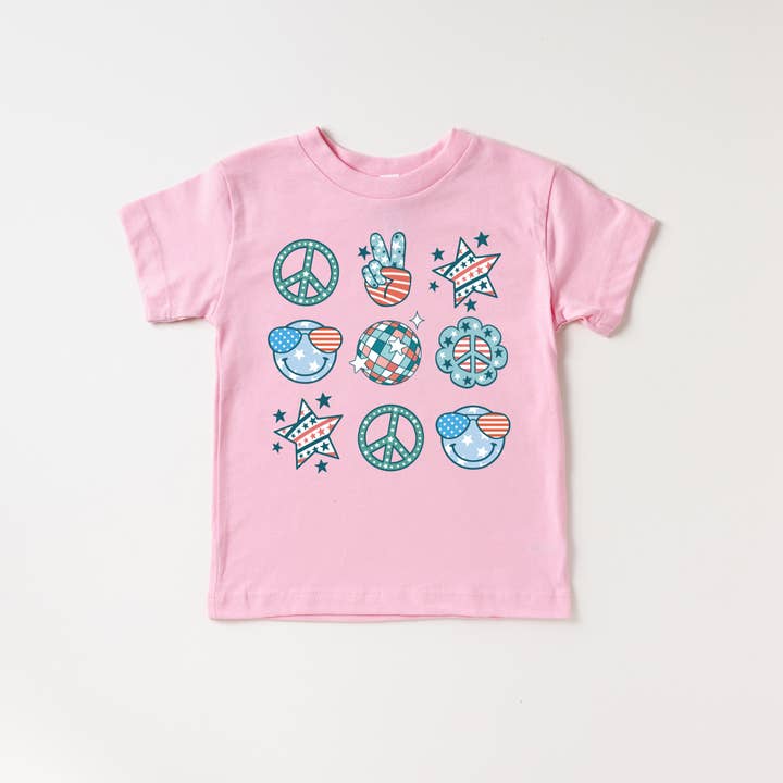 All things Patriotic 4th of July Shirt for Kids Collage for wholesale by Benny & Ray Apparel