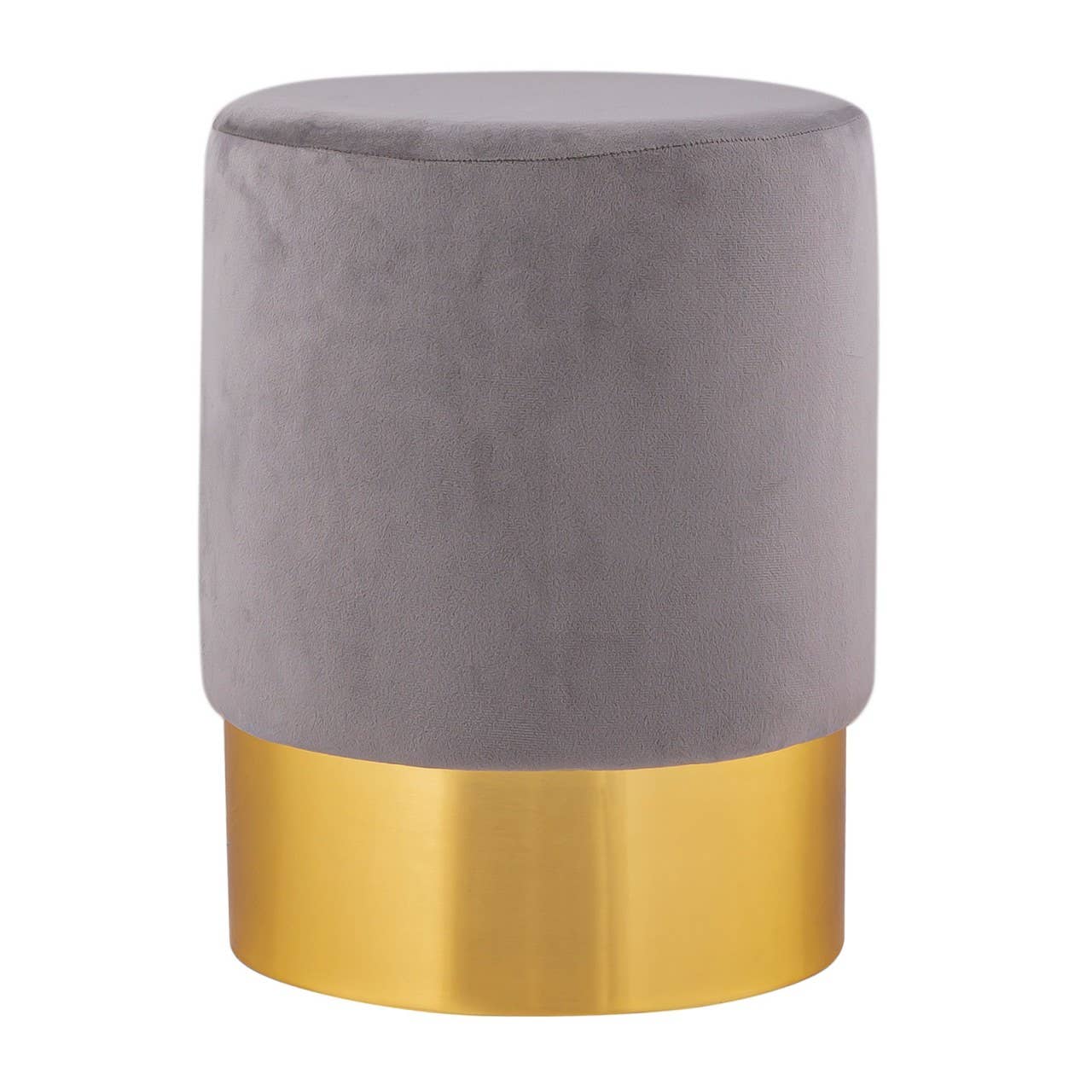 Voglrieder - Wholesale Pouf - Velvet stool 2nd choice velvet pouf, diameter 31 cm, height 43 cm6