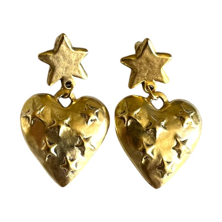 Stella Stern & Herz Ohrringe für den Großhandel von sccollection