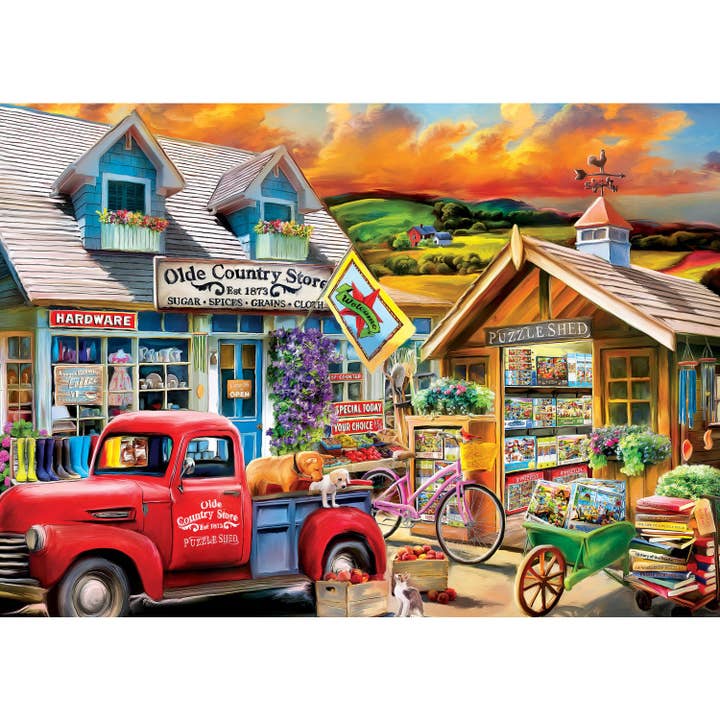 Masterpieces Puzzles - Wholesale Puzzle - Adult - Country Escapes - The Puzzle Shed 500 Piece Puzzle