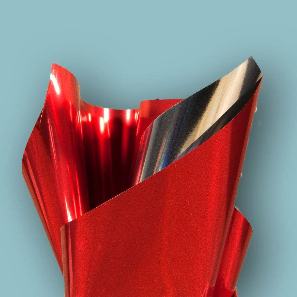 kadopapier.net - Wholesale Cellophane Bag - High Gloss Wrapping Film Red0