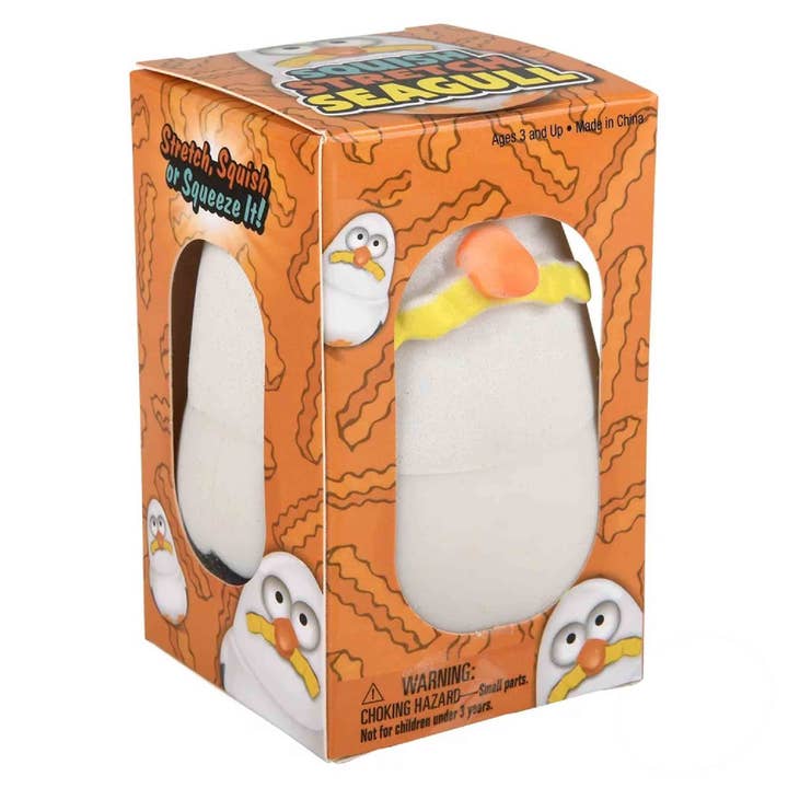 JSBlueRidge Toys - Wholesale Fidget Toy - Kids - Holiday Seagull Squish & Stretch Fidget Kids Toy