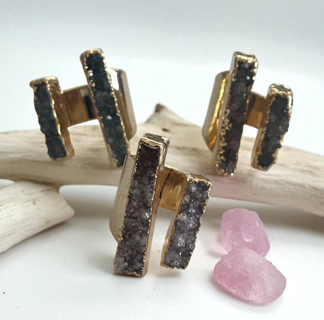 jools & joplin - Wholesale Cocktail/Statement Ring - Summer's Eve Split Ring1