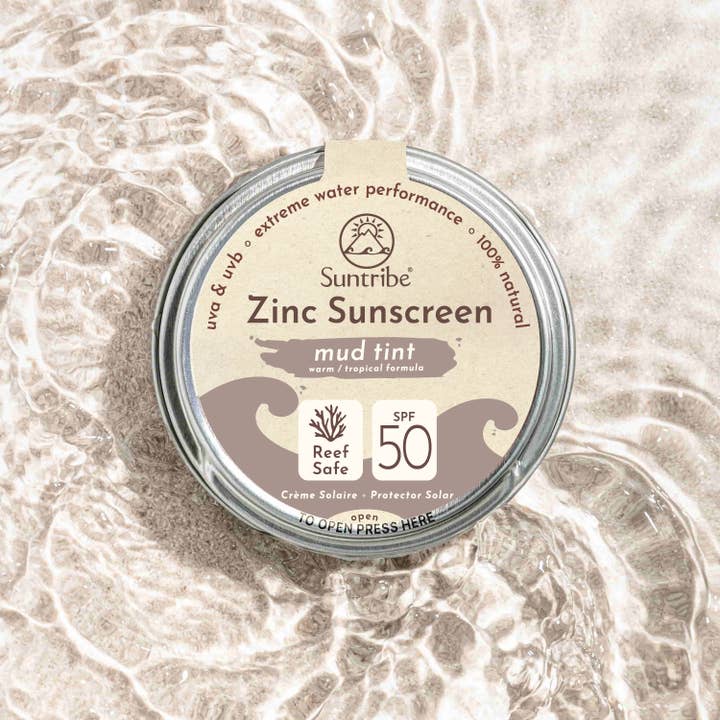Suntribe – wholesale Sunscreen – Suntribe Natural Mineral Face & Sport Zinc Sunscreen SPF 50