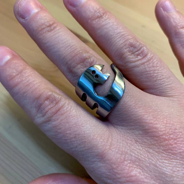 Fourchette à bijoux en forme de chat avec couverts pour la vente par Gleamlety