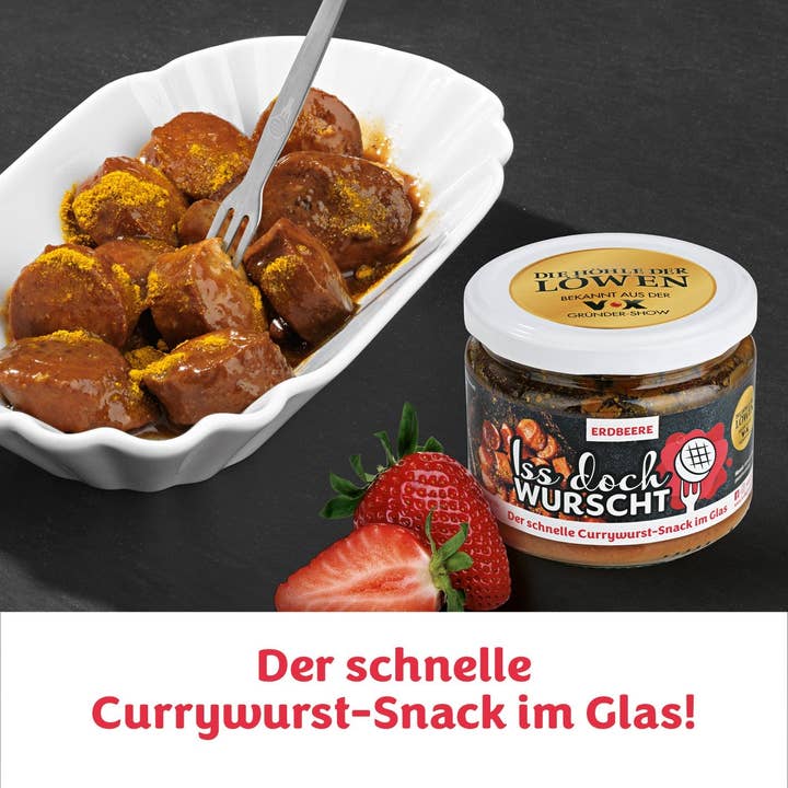 Iss doch Wurscht - Wholesale Sauce - Currywurst Snack Strawberry - Set of 61