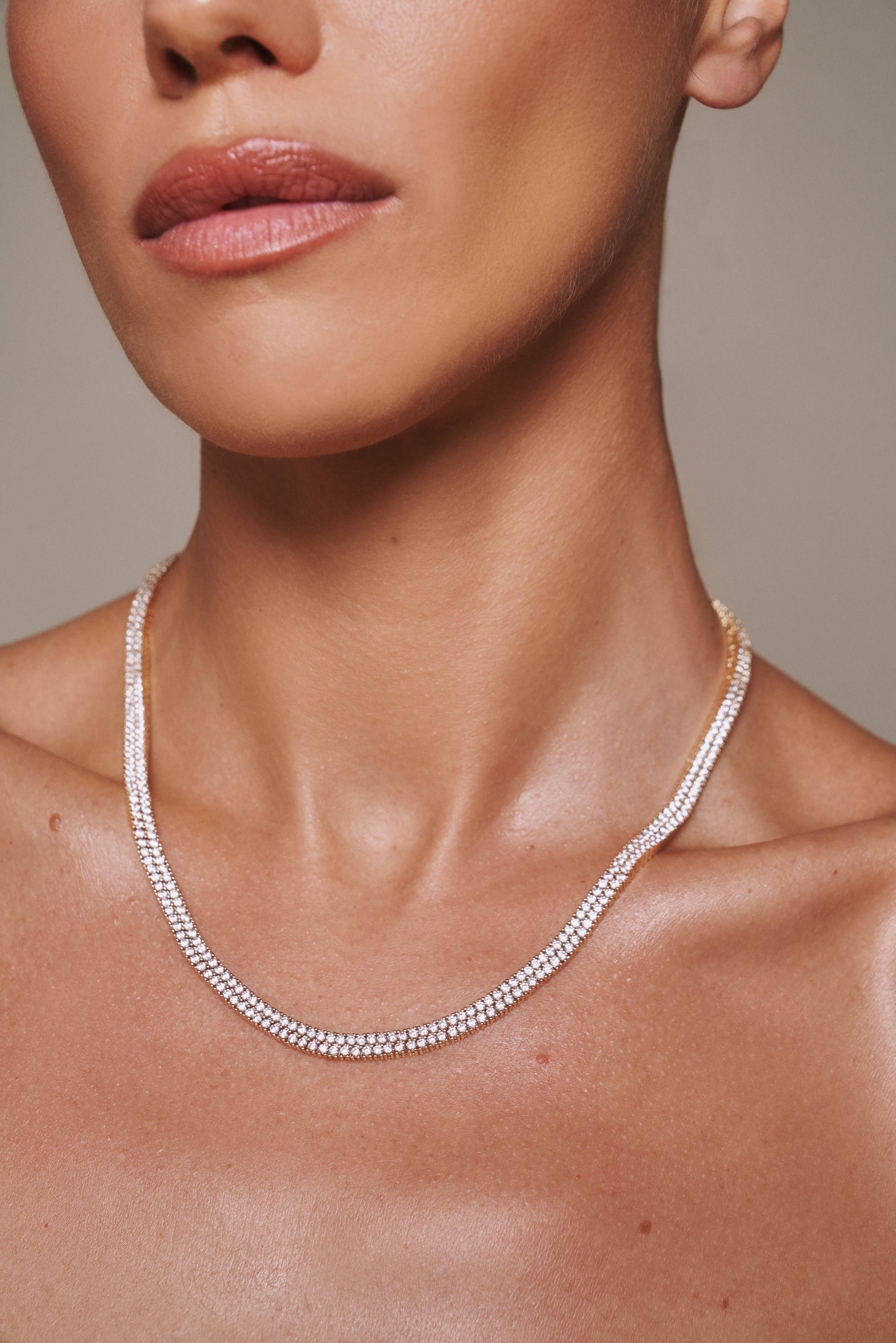 Lili Claspe - Vendita all'ingrosso Collane a catena e maglie - Collana da tennis Rosaline8