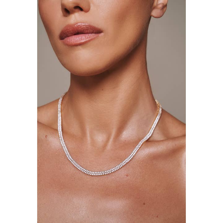 Lili Claspe - Vendita all'ingrosso Collane a catena e maglie - Collana da tennis Rosaline8