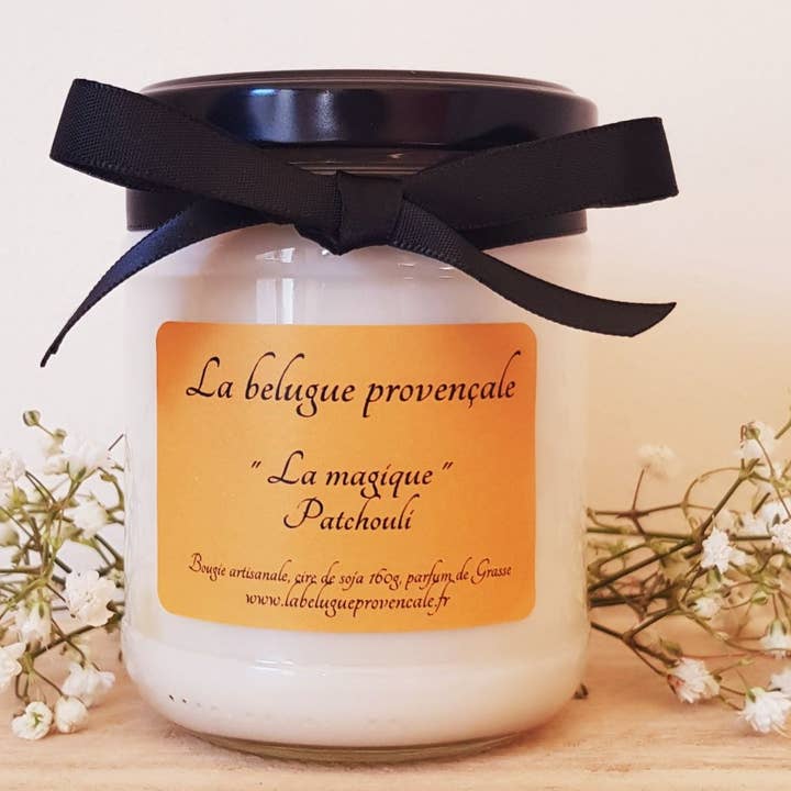 La belugue provençale - Wholesale Jar/Filled Candle - Patchouli candle “The magic”