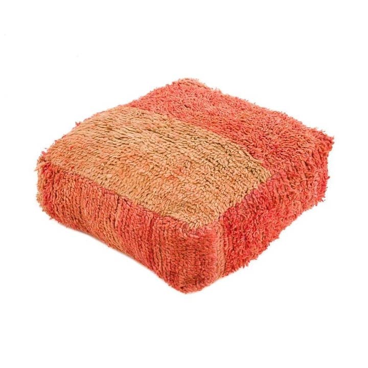 Handmade Square Boujad Floor Pillow Cover for wholesale by Benisouk