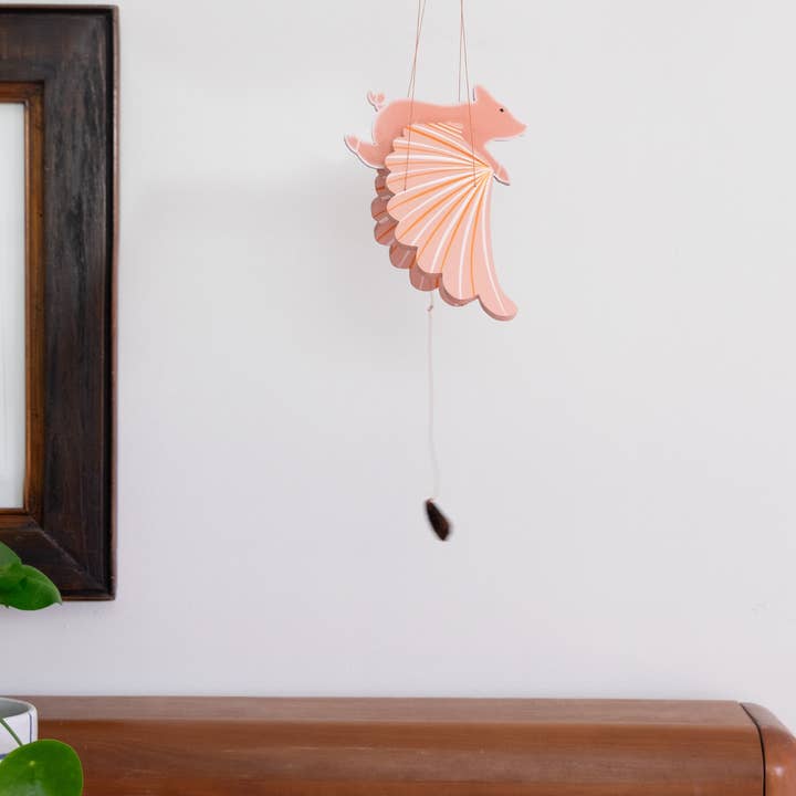 Tulia's Artisan Gallery - Wholesale Mobile - Flying Pig Mobile3