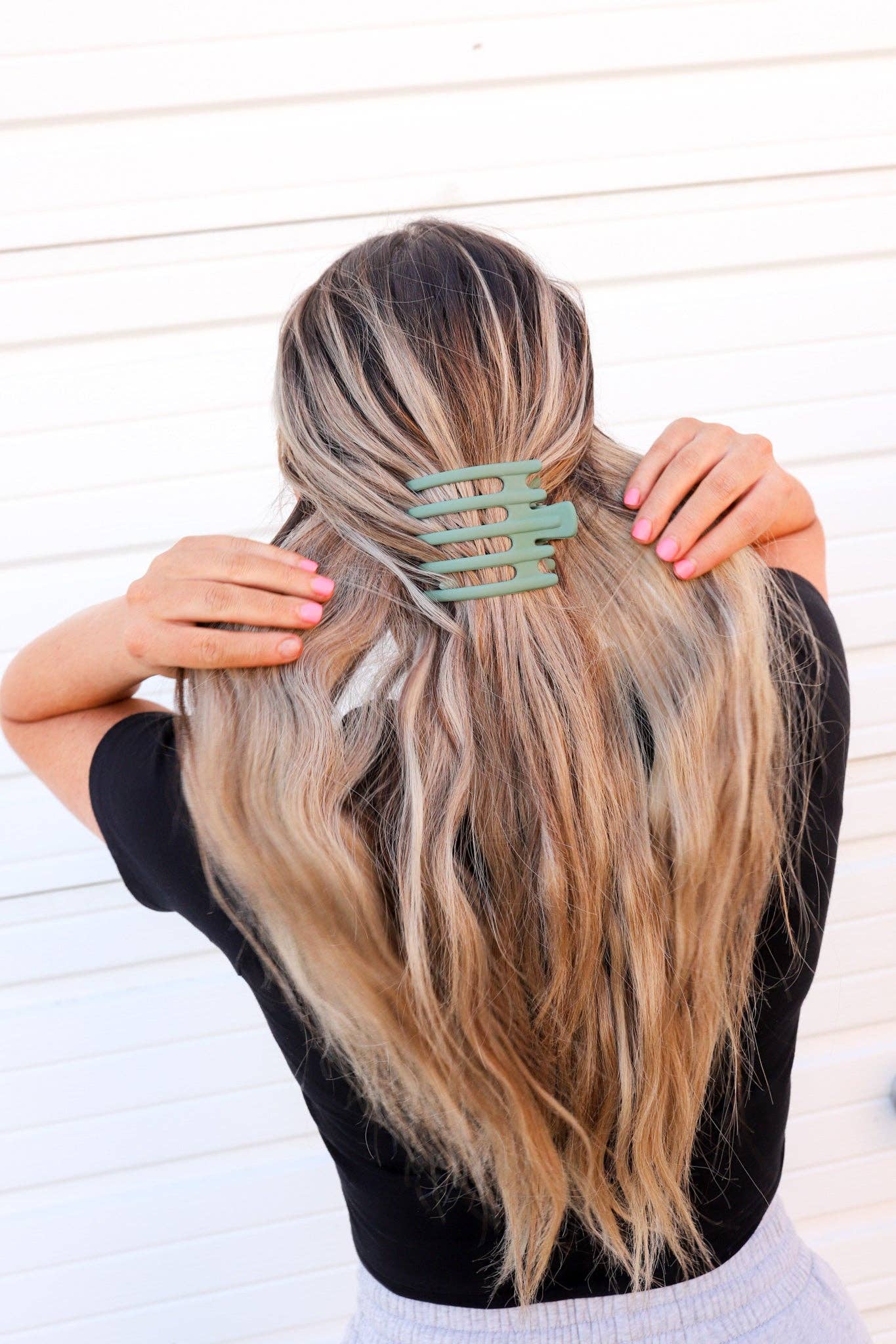 KAXI - Wholesale Hair Clip - Women's - KAXI WIDE LAY DOWN CLAW90