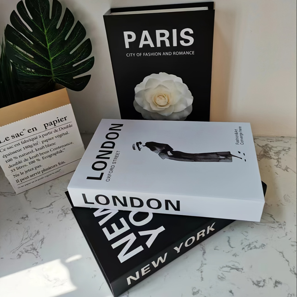 Moderny - Wholesale Display Book - Designer Decorative Books (Set of 3 Books)6