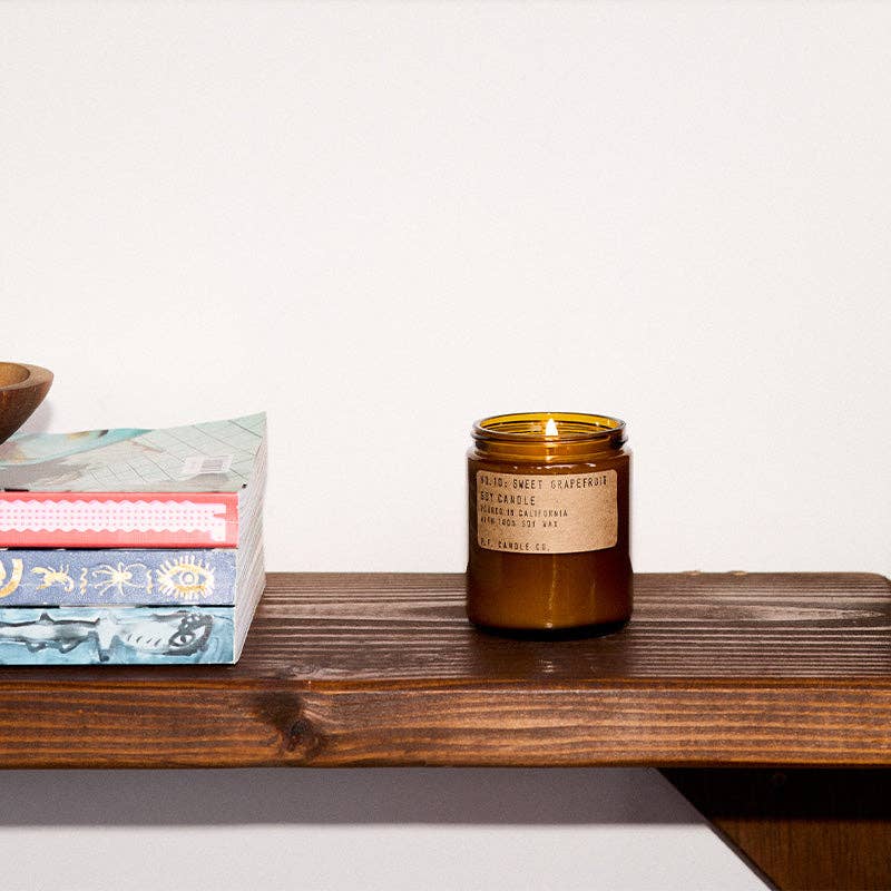 P.F. Candle Co. - Wholesale Jar/Filled Candle - Sweet Grapefruit - 7.2 oz Standard Soy Candle1