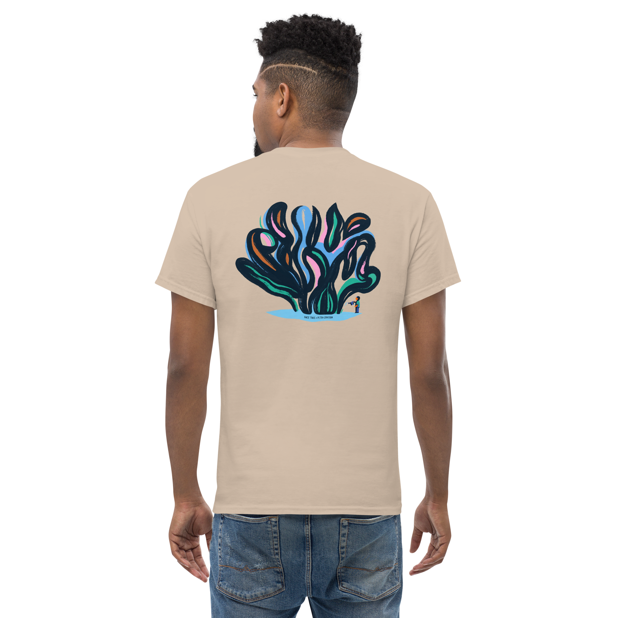 Face This - Wholesale Screen Printed T-Shirt - Men's - Petra Eriksson x Face This T-shirt1