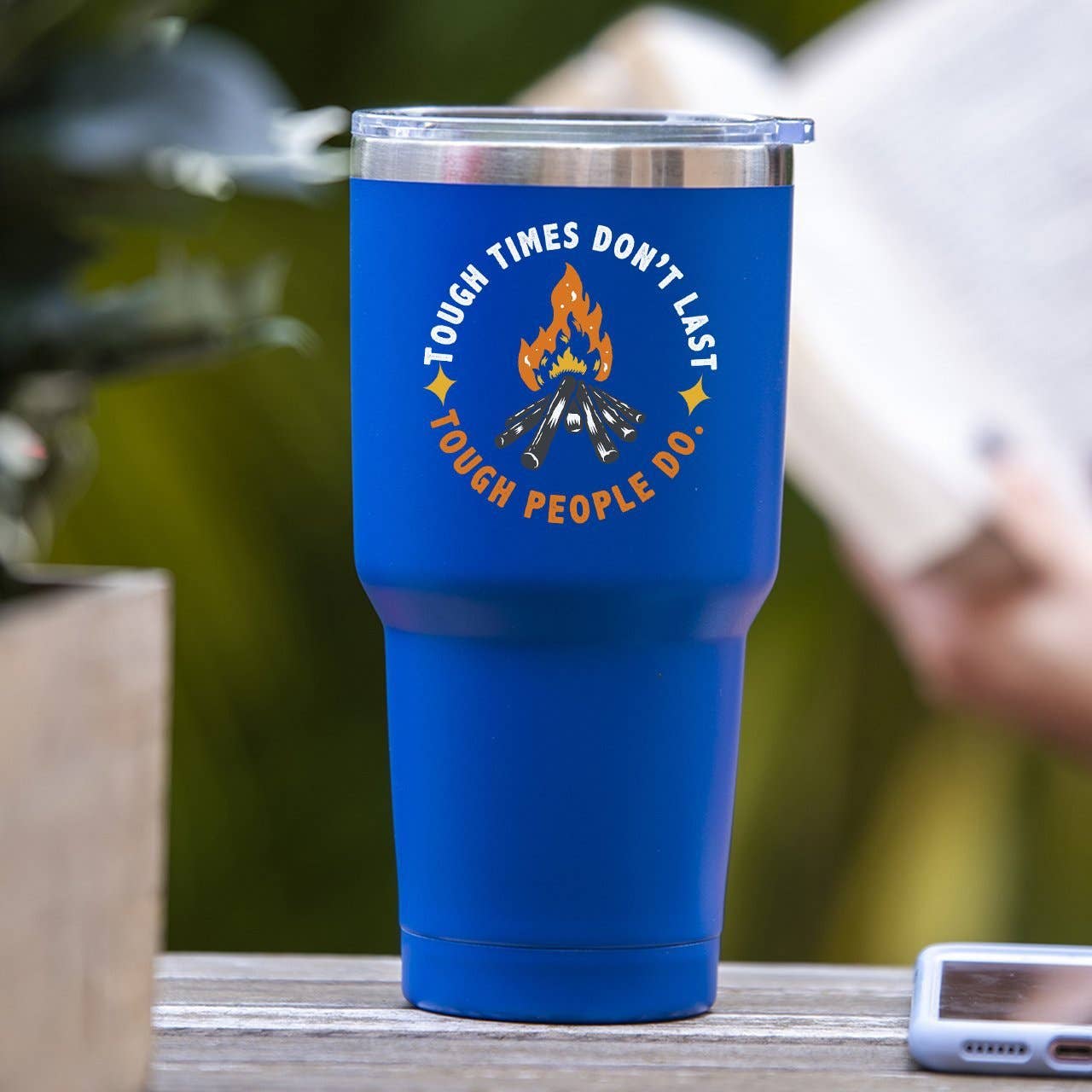 Soulful Wear - Wholesale Insulated Mug/Tumbler - Tough Times Don't Last, Tough People Do - Tumbler7