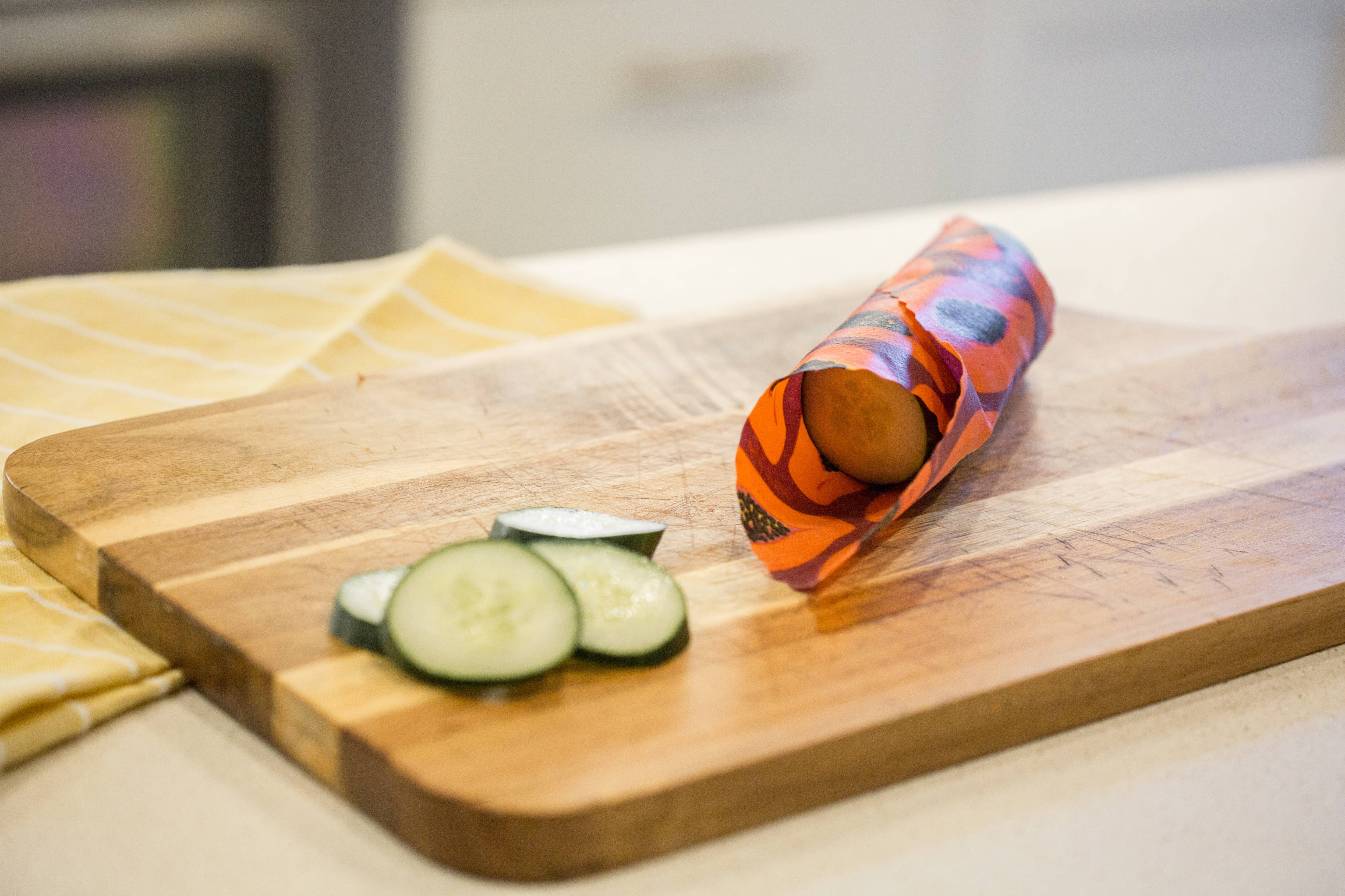 Meli Wraps - Wholesale Food Storage Wrap/Bag - Reusable Beeswax Wraps-MeliWraps 3 Packs in Purple Papaya4