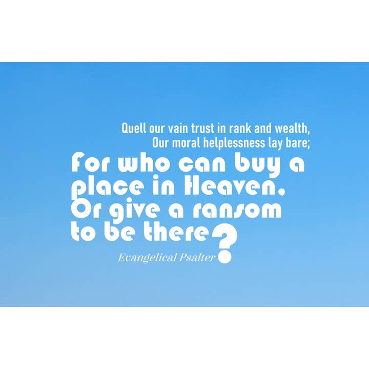 Humble us, Lord, before Thy Word vs 2 for wholesale by Hymncourage