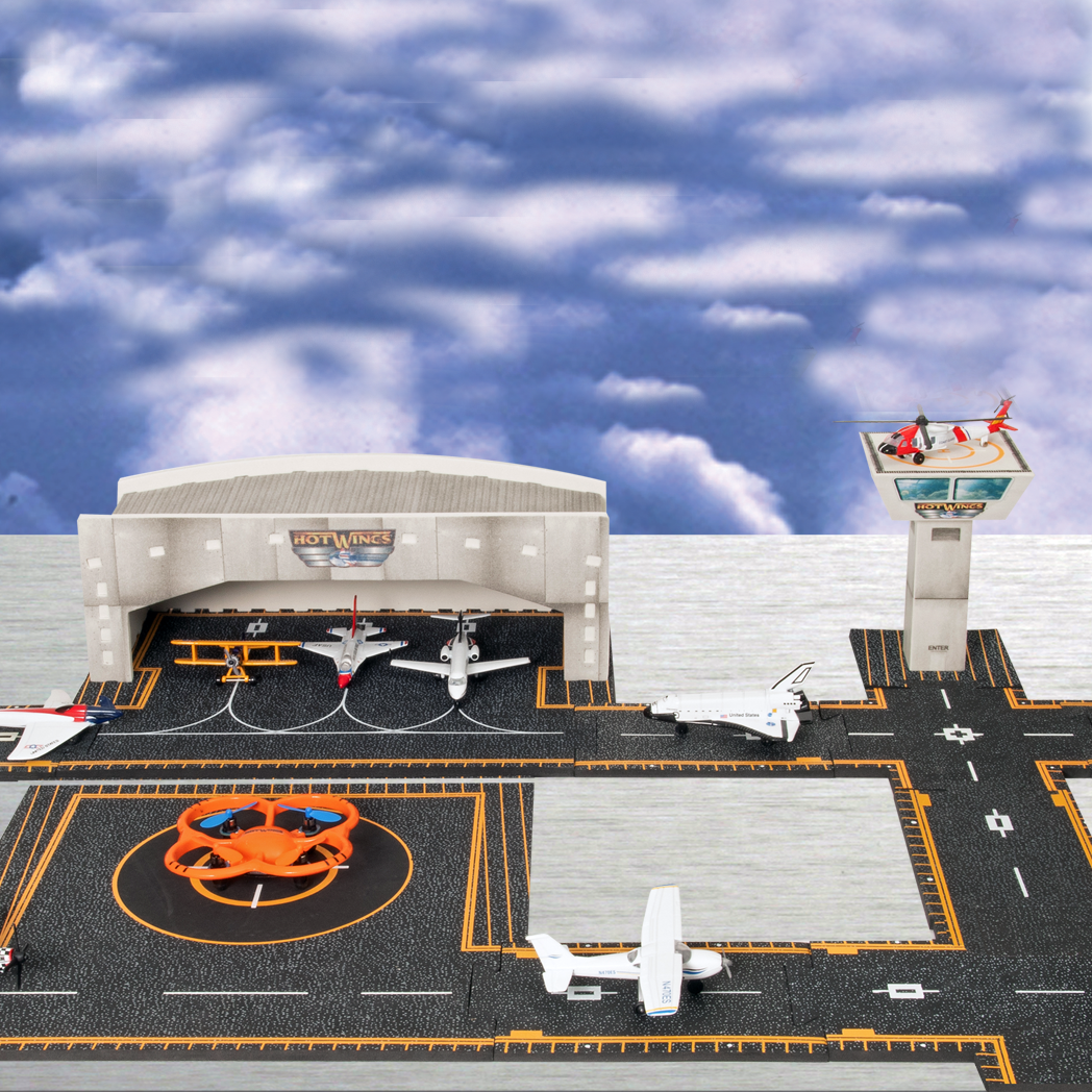 Just Think Toys - Wholesale Toy Set - Kids - Hot Wings Hangar2