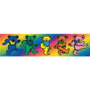 Gypsy Rose - Wholesale Sticker - Grateful Dead Dancing Bears Sticker