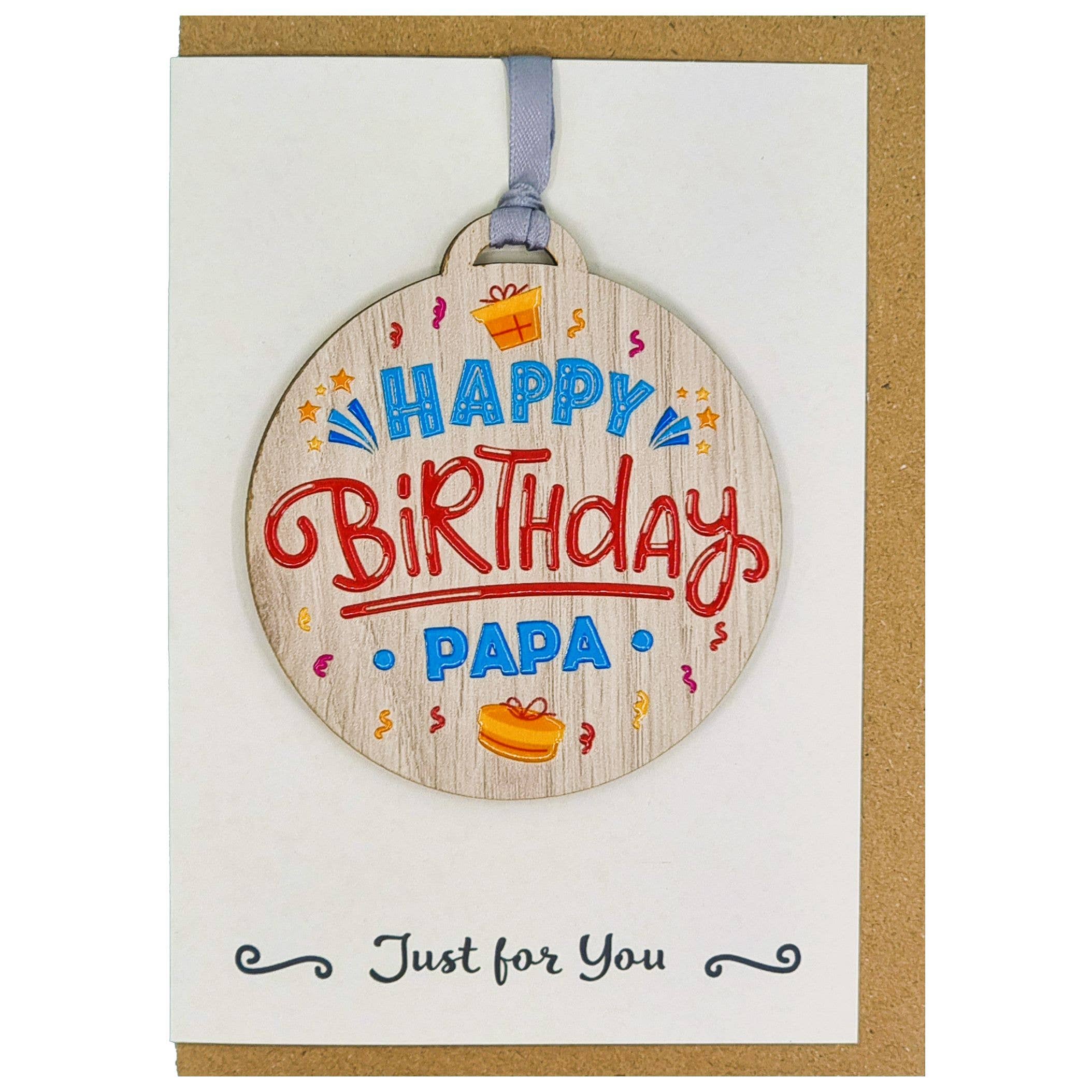 LT Creations – wholesale Birthday card – Papa Happy Birthday Card with Gift | AB090