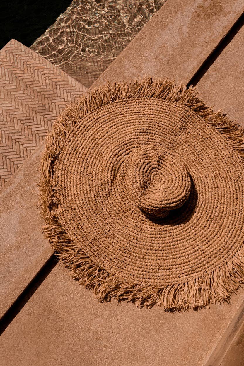 Bazar Bizar Living - Wholesale Straw Hat - Women's - The Ocean Hat12