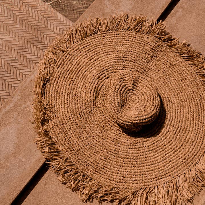 Bazar Bizar Living - Wholesale Straw Hat - Women's - The Ocean Hat12