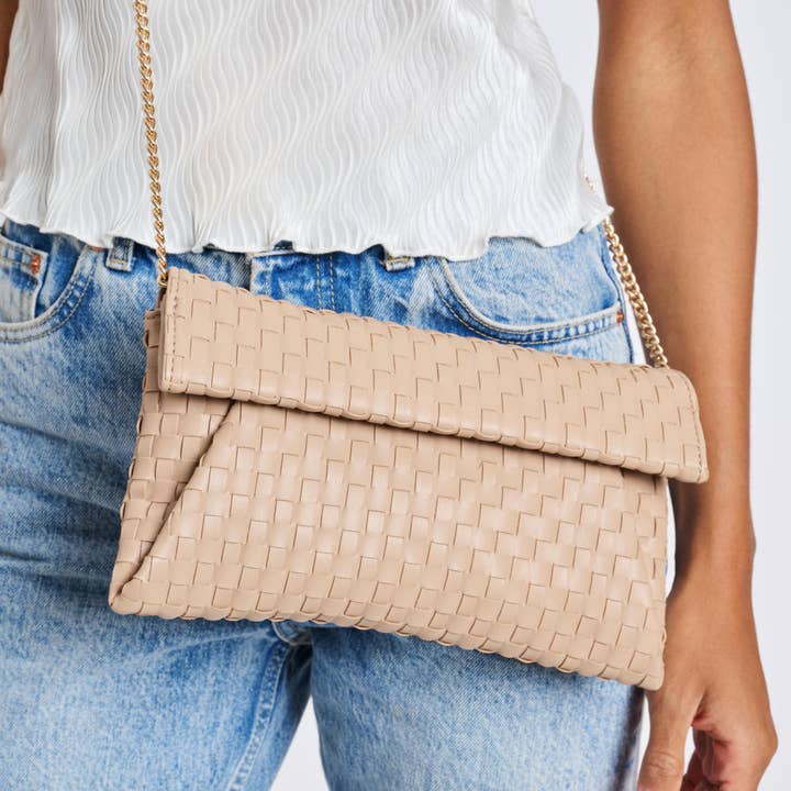 Moda Luxe - Wholesale Clutch Bag - Women's - Priscilla Woven Clutch