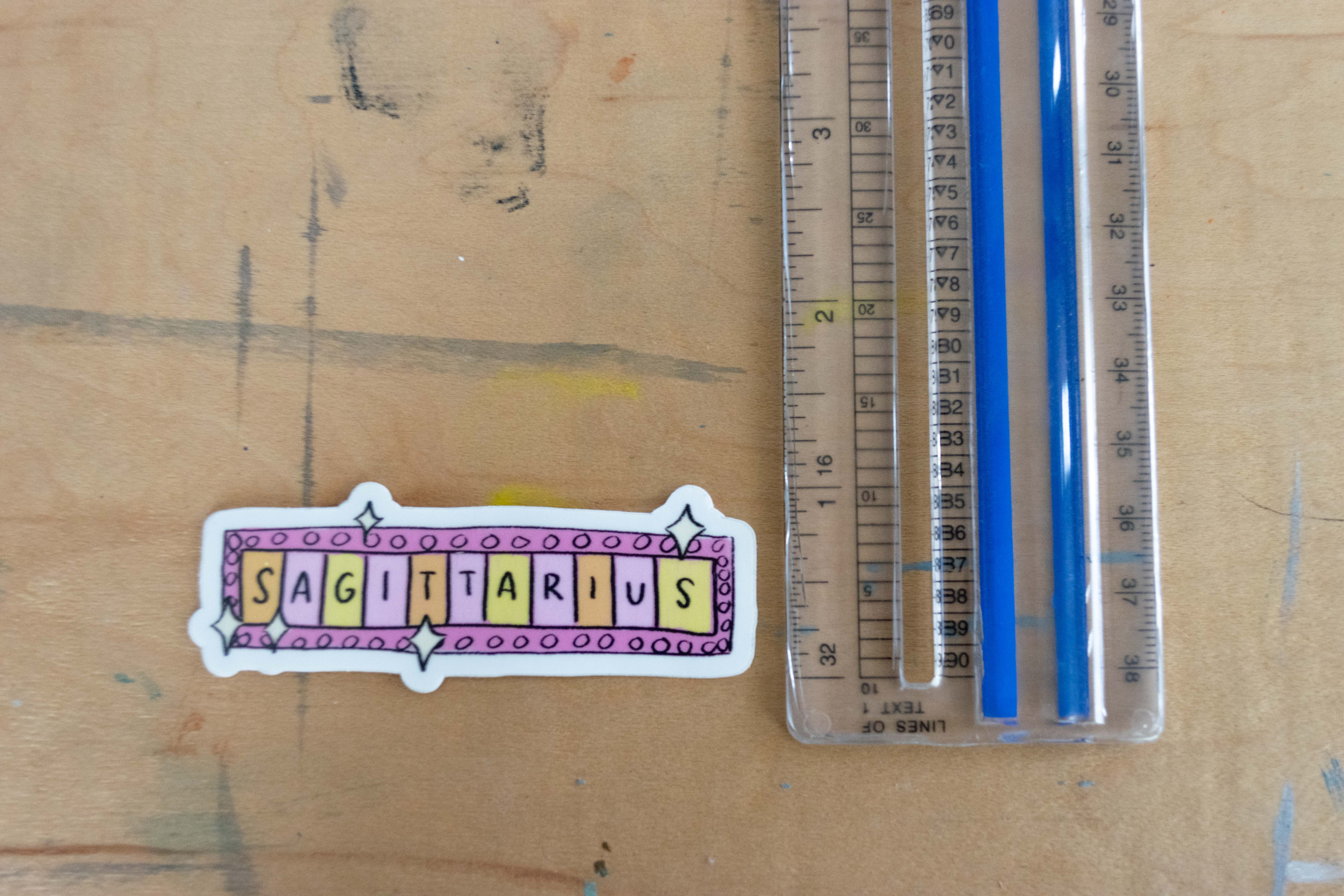 Art By Elowyn - Wholesale Sticker - Vintage Inspired Zodiac Stickers11